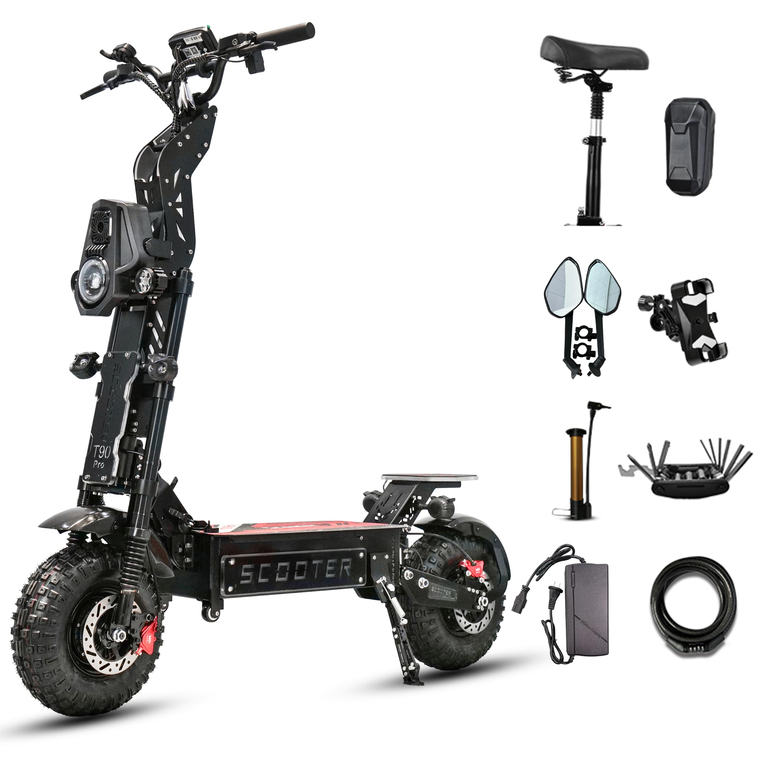 Amazon.com: FYNLRXA T90 Pro 10000W Dual Motor Electric Scooter for